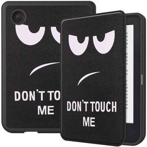 Kobo Clara 2E Hoes Book Case met Don&#039;t Touch Print