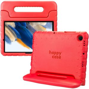 HappyCase Samsung Tab A8 Kinder Tablethoes met Handvat Rood