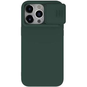 Nillkin iPhone 15 Pro Max Hoesje MagSafe Camera Slider Groen