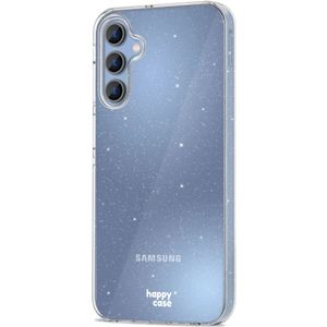 HappyCase Samsung  Galaxy A35 Hoesje Flexibel TPU Glitter Print