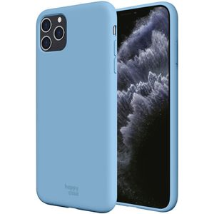 HappyCase iPhone 11 Pro Max Siliconen Back Cover Hoesje Blauw