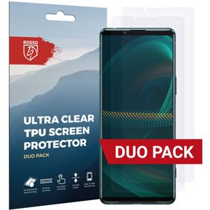 Rosso Sony Xperia 5 III Ultra Clear Screen Protector Duo Pack