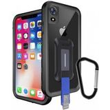 Armor X MX-Series Apple iPhone XR Waterdicht Hoesje Transparant Zwart