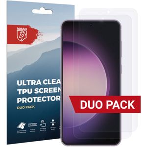 Rosso Samsung Galaxy S23 Plus Screen Protector Ultra Clear Duo Pack