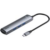 Baseus USB 3.0 / USB-C PD 87W / HDMI 4K / RJ45 LAN Laptop/Macbook Hub