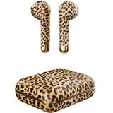 Happy Plugs Air 1 True Wireless Draadloze Oordopjes Luipaard