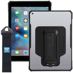 Armor-X Apple iPad 9.7 (2017/2018) Hoes Shockproof Strap Zwart