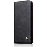 Xiaomi Mi 8 Lite Retro Portemonnee Hoesje Zwart