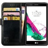 Rosso Element LG G4 Hoesje Book Cover Zwart