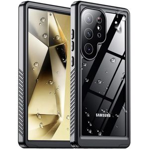 SBG Outdoor Case Samsung Galaxy S24 Ultra Waterdicht Zwart