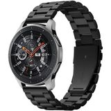 Spigen Modern Fit - Universeel Smartwatch 22MM Bandje - RVS - Zwart