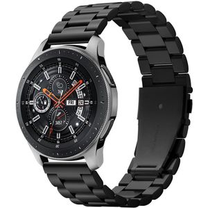 Spigen Modern Fit - Universeel Smartwatch 22MM Bandje - RVS - Zwart