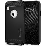 Spigen Rugged Armor Apple iPhone XR Hoesje Matte Black