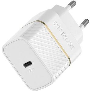 Otterbox Fast Charge USB-C Oplader 20W Power Delivery Snellader Wit