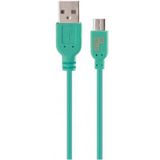 BeHello 0.15 Meter Micro-USB Kabel Groen