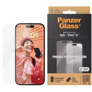 PanzerGlass Classic Fit Apple iPhone 15 Screen Protector Glas