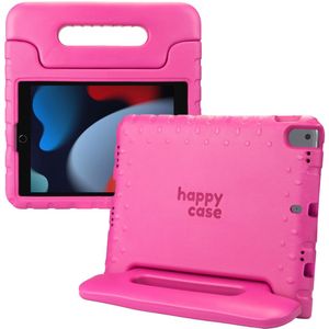 HappyCase iPad 10.2 2019/2020/2021 Kinder Tablethoes Handvat Roze