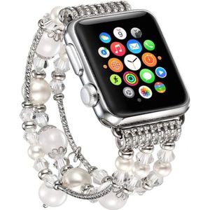 Apple Watch Bandje - 1-9/SE 41MM/40MM/38MM - Kralen en Parel Armband