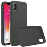 RhinoShield SolidSuit Microfiber iPhone XS Hoesje Zwart