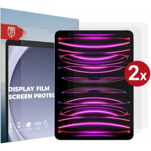 Rosso iPad Pro 12.9 Screen Protector Ultra Clear Folie Duo Pack
