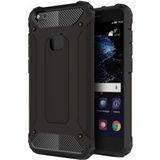 Huawei P10 Lite Hybride Hoesje Zwart