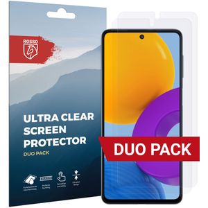 Rosso Samsung Galaxy M52 5G Ultra Clear Screen Protector Duo Pack