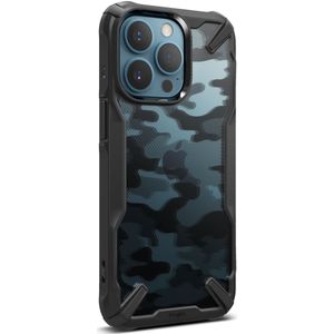 Ringke Fusion X Apple iPhone 13 Pro Max Hoesje Camo Zwart