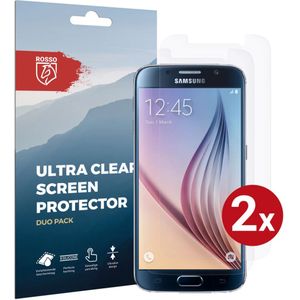 Rosso Samsung Galaxy S6 Ultra Clear Screen Protector Duo Pack