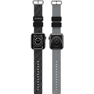 LifeProof Apple Watch Band - 1-10/SE/Ultra - 49/46/45/44/42MM - Nylon - Zwart