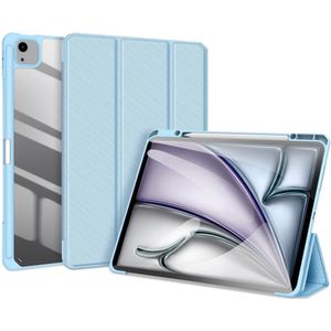 Dux Ducis Toby Apple iPad Air 13 (2024) Hoes Tri-Fold Book Case Blauw