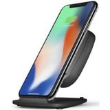 ZENS Universele Fast Charge Draadloze Oplader Stand 15W Zwart