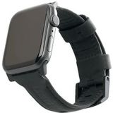 Urban Armor Gear Leather Apple Watch 44MM / 42MM Bandje Zwart