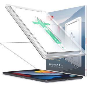 Rosso iPad 10.2 2019/2020/2021 Tempered Glass met Installatietray