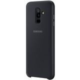 Samsung Galaxy A6 Plus Dual Layer Cover Zwart