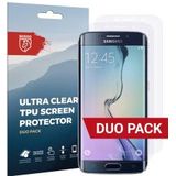 Rosso Samsung Galaxy S6 Edge Ultra Clear Screen Protector Duo Pack