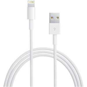 Originele Apple USB-A naar Lightning Kabel 0.5 Meter Wit