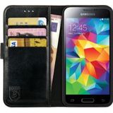Rosso Element Samsung Galaxy S5 Mini Hoesje Book Cover Zwart