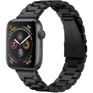 Spigen Modern Fit Apple Watch 45MM / 44MM / 42MM Bandje RVS Zwart