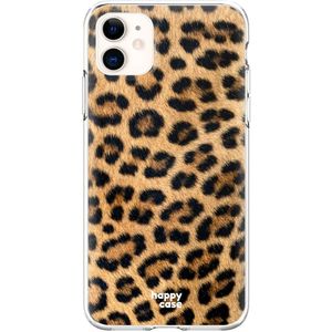 HappyCase Apple iPhone 11 Hoesje Flexibel TPU Wilde Panter Print