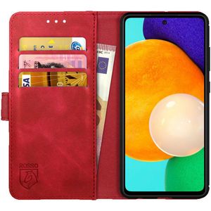Rosso Element Samsung Galaxy A52 / A52S Hoesje Wallet Rood