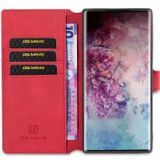 DG Ming Retro Portemonnee Samsung Galaxy Note 10 Plus Hoesje Rood