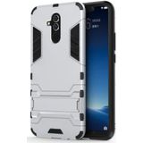 Huawei Mate 20 Lite Hybride Kickstand Hoesje Zilver