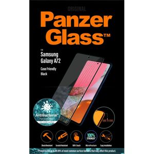 PanzerGlass Samsung Galaxy A72 Screenprotector Antibacterieel Zwart