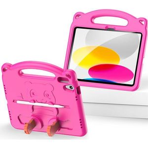 Dux Ducis Panda Apple iPad 10.9 (2022) Kinder Tablethoes Roze