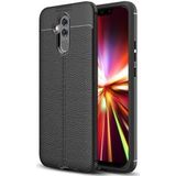 Huawei Mate 20 Lite Rugged Armor Brushed TPU Hoesje Zwart