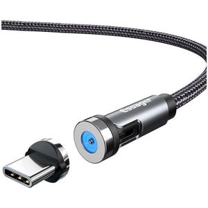 Essager 3A 540° Draaibare Magnetische USB-C naar USB Kabel 2M
