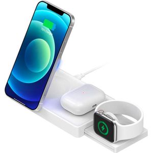 4smarts UltiMag Trident 20W Oplader iPhone / AirPods / Watch Wit