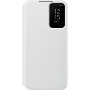 Origineel Samsung S22 Plus Hoesje Smart Clear View Cover Wit