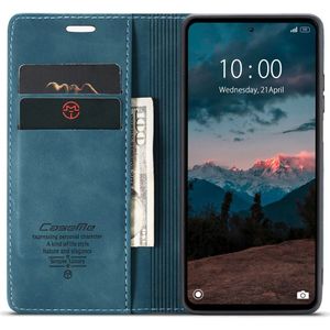 CaseMe 013 Xiaomi Redmi Note 12 Hoesje Book Case met Pasjeshouder Blauw