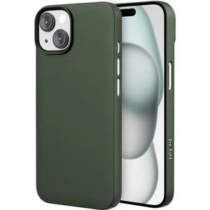NEKIT Apple iPhone 15 Plus Hoesje met MagSafe Back Cover Dun Groen